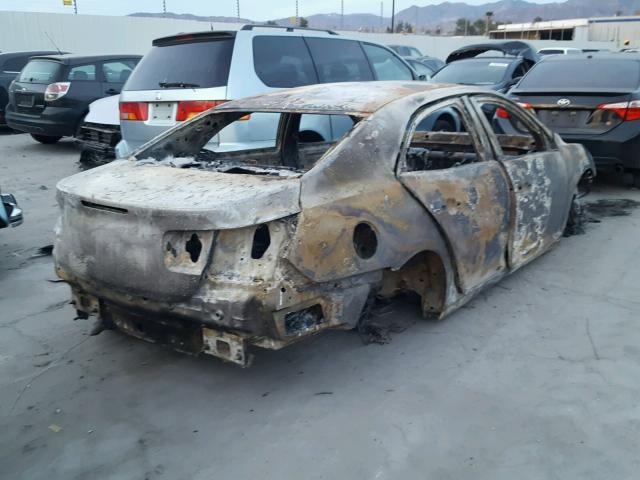 1G11C5SL6EF256429 - 2014 CHEVROLET MALIBU 1LT 烧焦的 照片 4