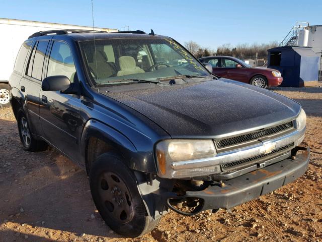 1GNDS13S662224408 - 2006 CHEVROLET TRAILBLAZE BLACK photo 1