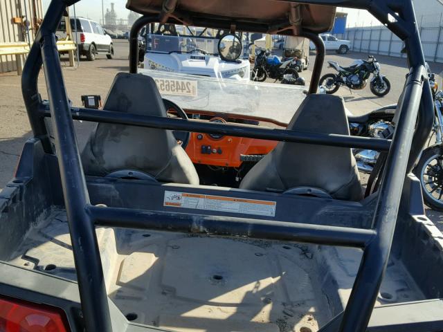 4XAVH76A0AD837226 - 2010 POLARIS RANGER RZR ORANGE photo 6