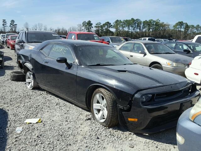 2C3CDYAG0CH243713 - 2012 DODGE CHALLENGER BLACK photo 1