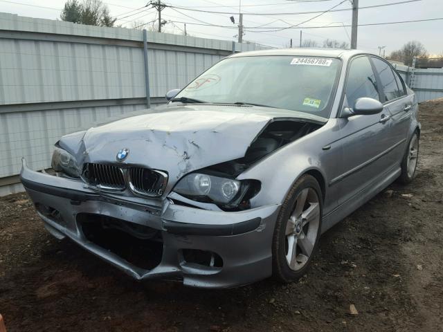 WBAEU33414PR06100 - 2004 BMW 325 XI GRAY photo 2