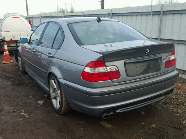 WBAEU33414PR06100 - 2004 BMW 325 XI GRAY photo 3