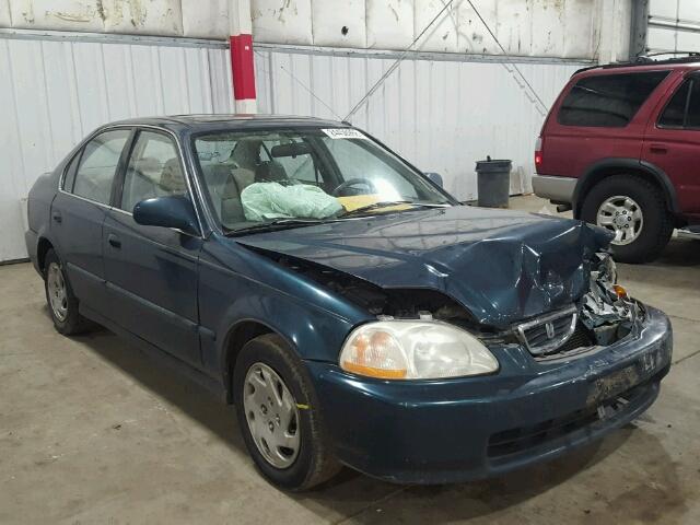 JHMEJ864XVS004238 - 1997 HONDA CIVIC EX მწვანე ფოტო 1