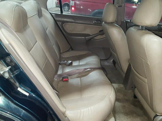 JHMEJ864XVS004238 - 1997 HONDA CIVIC EX მწვანე ფოტო 6