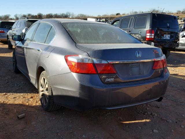 1HGCR2F39EA171509 - 2014 HONDA ACCORD LX CHARCOAL photo 3