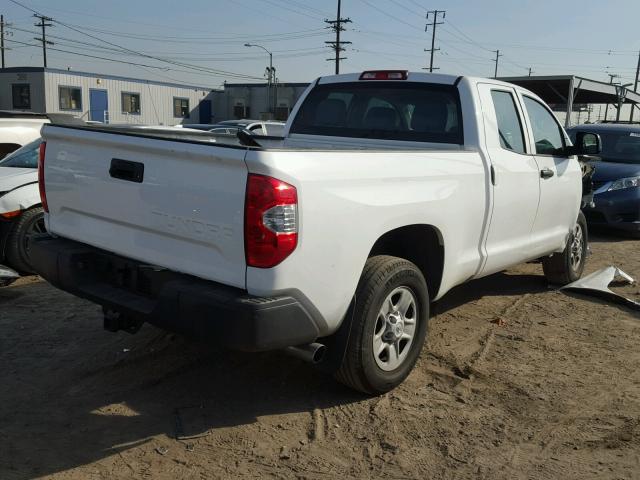 5TFRM5F17FX093916 - 2015 TOYOTA TUNDRA DOU WHITE photo 4