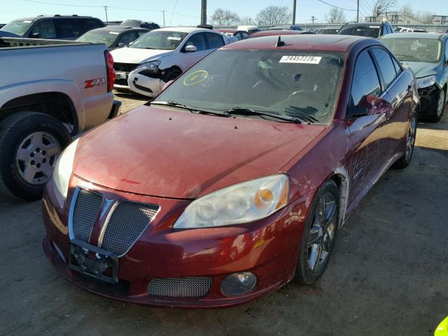 1G2ZM577094160644 - 2009 PONTIAC G6 GXP MAROON photo 2