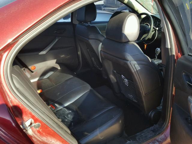 1G2ZM577094160644 - 2009 PONTIAC G6 GXP MAROON photo 6