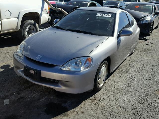 JHMZE13783T000515 - 2003 HONDA INSIGHT SILVER photo 2