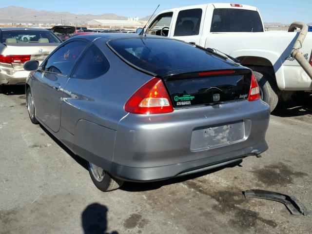 JHMZE13783T000515 - 2003 HONDA INSIGHT SILVER photo 3