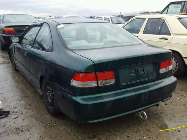 1HGEJ8140XL033299 - 1999 HONDA CIVIC EX Yaşıl foto 3