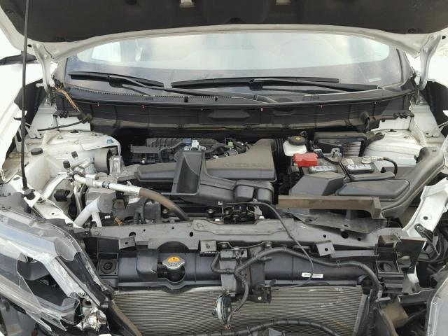 5N1AT2MT3GC871720 - 2016 NISSAN ROGUE S WHITE photo 7