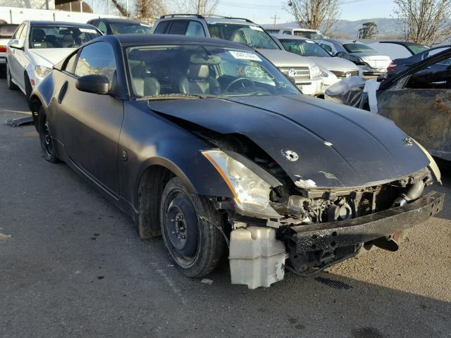 JN1AZ34E63T005386 - 2003 NISSAN 350Z COUPE BLACK photo 1