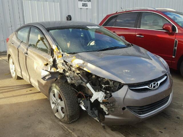 5NPDH4AE2DH392614 - 2013 HYUNDAI ELANTRA GL GOLD photo 1