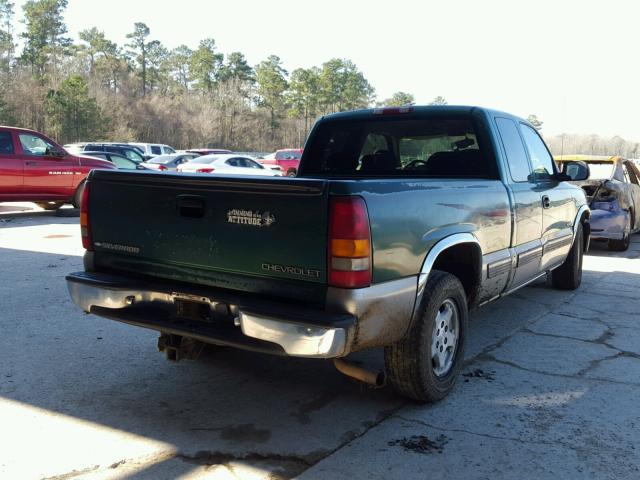 2GCEC19TXX1202455 - 1999 CHEVROLET SILVERADO GREEN photo 4