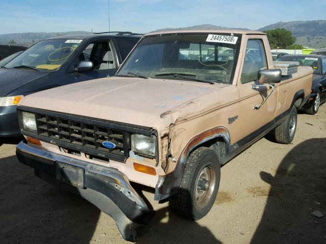 1FTBR10A4JUD59651 - 1988 FORD RANGER BEIGE photo 2