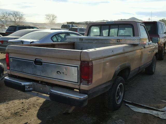 1FTBR10A4JUD59651 - 1988 FORD RANGER BEIGE photo 4