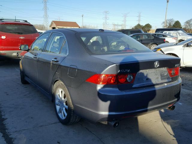 JH4CL96898C016311 - 2008 ACURA TSX GRAY photo 3