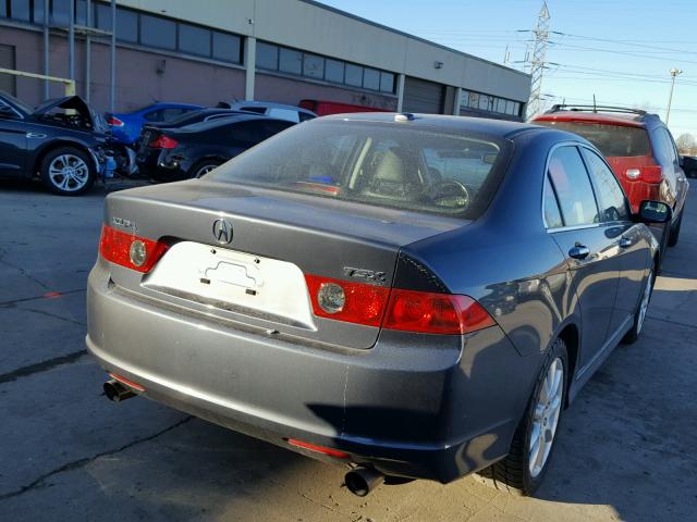 JH4CL96898C016311 - 2008 ACURA TSX GRAY photo 4