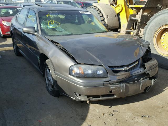 2G1WH55K329186631 - 2002 CHEVROLET IMPALA LS BROWN photo 1