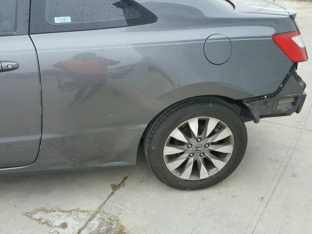 2HGFG12859H532689 - 2009 HONDA CIVIC EX გრაფიტი ფოტო 9