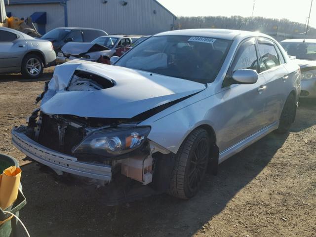 JF1GE76689G507243 - 2009 SUBARU IMPREZA WR SILVER photo 2