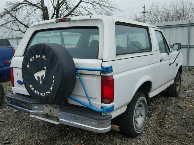 1FMEU15N4SLB27111 - 1995 FORD BRONCO U10 WHITE photo 4