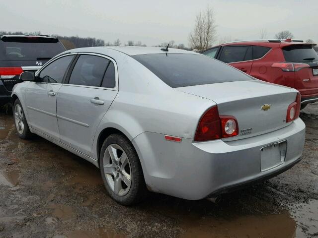 1G1ZH57B494156142 - 2009 CHEVROLET MALIBU 1LT 银色 照片 3
