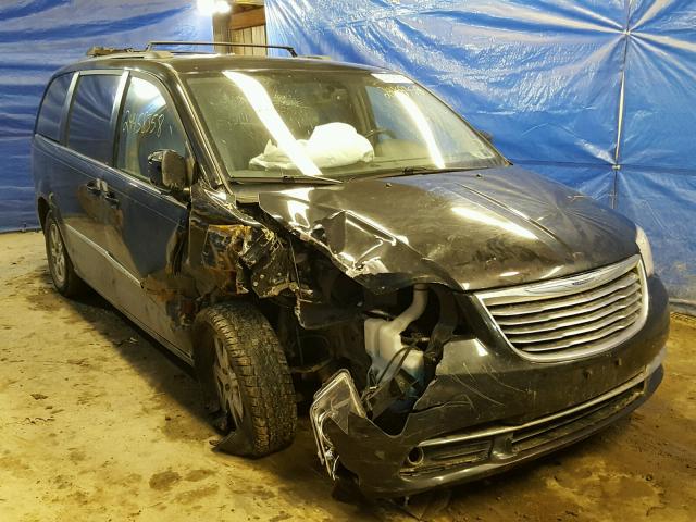 2C4RC1BG7DR555991 - 2013 CHRYSLER TOWN & COU BLACK photo 1