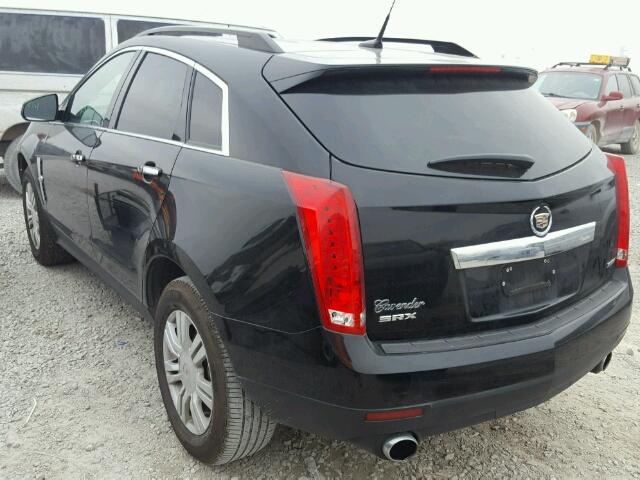 3GYFNGE30CS643060 - 2012 CADILLAC SRX BLACK photo 3