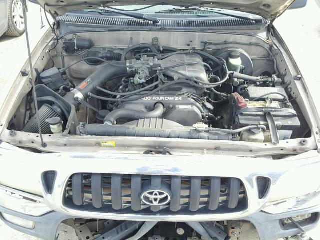 5TEGN92N52Z050098 - 2002 TOYOTA TACOMA DOU GOLD photo 7