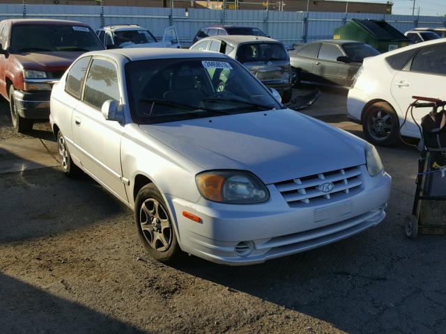 KMHCG35C85U346161 - 2005 HYUNDAI ACCENT GS SILVER photo 1