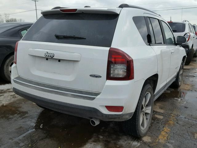 1C4NJCEB2HD185168 - 2017 JEEP COMPASS LA WHITE photo 4