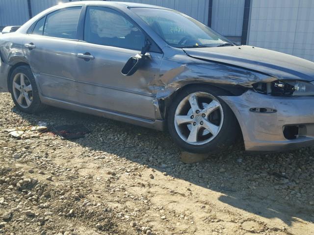 1YVHP84C475M27853 - 2007 MAZDA 6 I GRAY photo 9