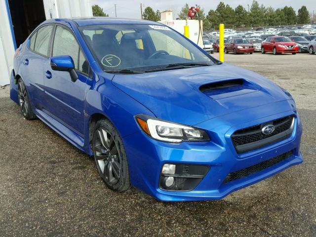 JF1VA1L67G9807099 - 2016 SUBARU WRX LIMITE BLUE photo 1