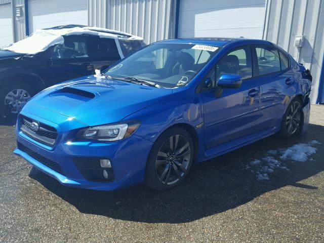 JF1VA1L67G9807099 - 2016 SUBARU WRX LIMITE BLUE photo 2