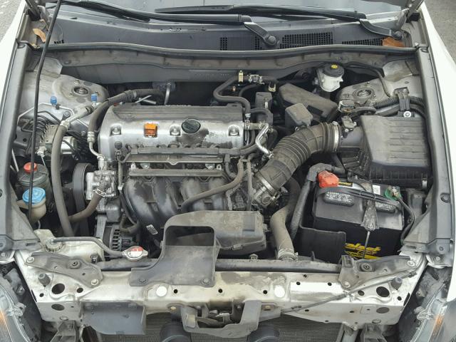 1HGCP2F48AA192294 - 2010 HONDA ACCORD LXP SILVER photo 7