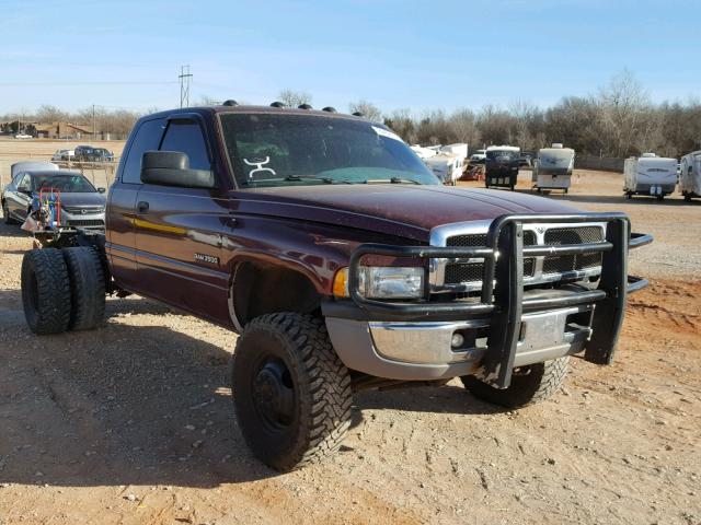 1B7MF3364XJ632165 - 1999 DODGE RAM 3500 MAROON photo 1