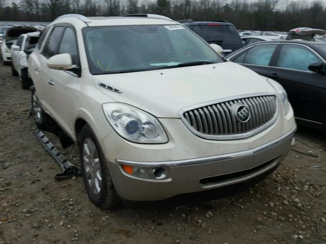 5GAKVBED5BJ305218 - 2011 BUICK ENCLAVE CX WHITE photo 1