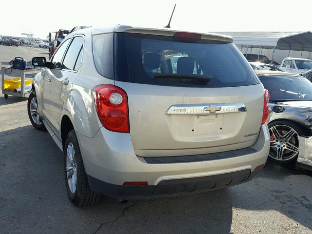 2GNALBEK4D6412525 - 2013 CHEVROLET EQUINOX LS TAN photo 3