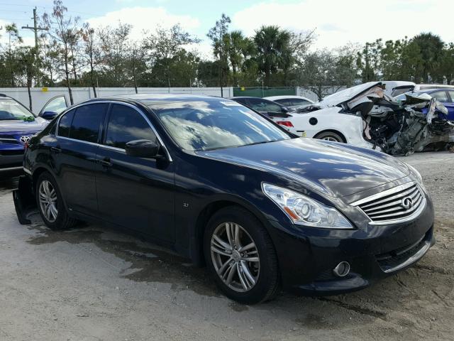 JN1CV6AP7FM501453 - 2015 INFINITI Q40 BLACK photo 1