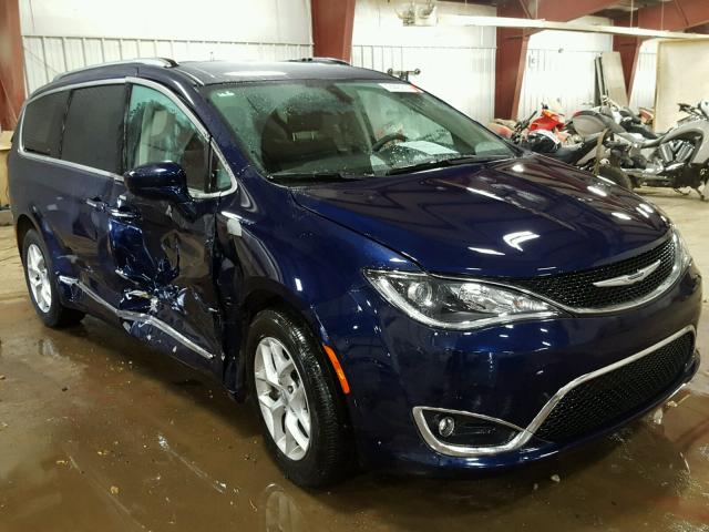 2C4RC1EG7HR542983 - 2017 CHRYSLER PACIFICA T BLUE photo 1