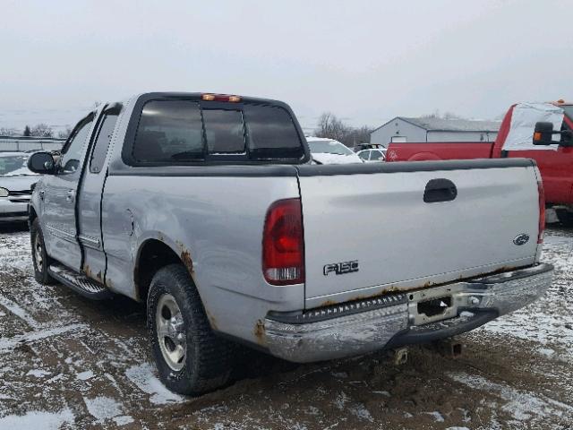 1FTRX17L0YNB60788 - 2000 FORD F150 SILVER photo 3