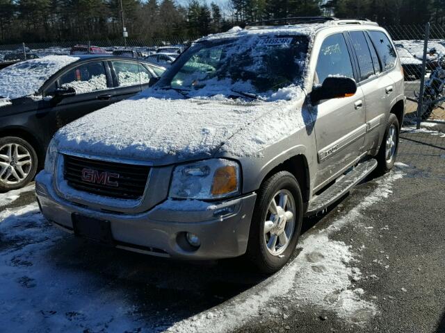 1GKDT13S132278673 - 2003 GMC ENVOY SILVER photo 2