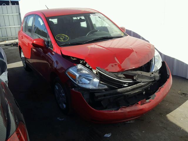 3N1BC1CP7BL427442 - 2011 NISSAN VERSA S RED photo 1