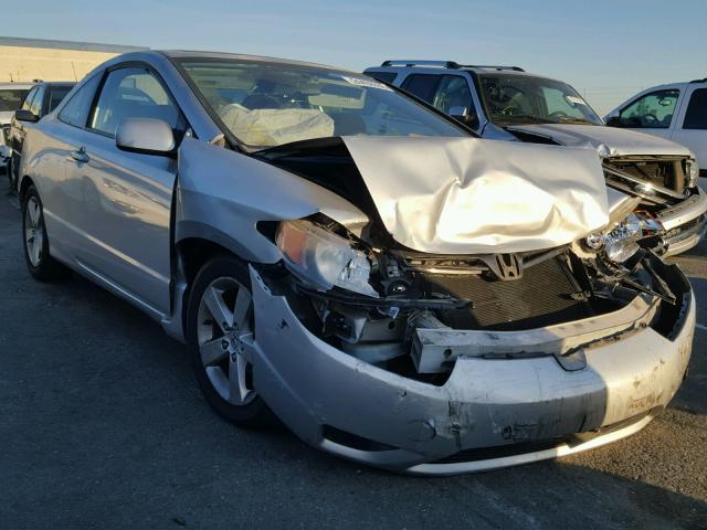 2HGFG12857H563745 - 2007 HONDA CIVIC EX ვერცხლისფერი ფოტო 1