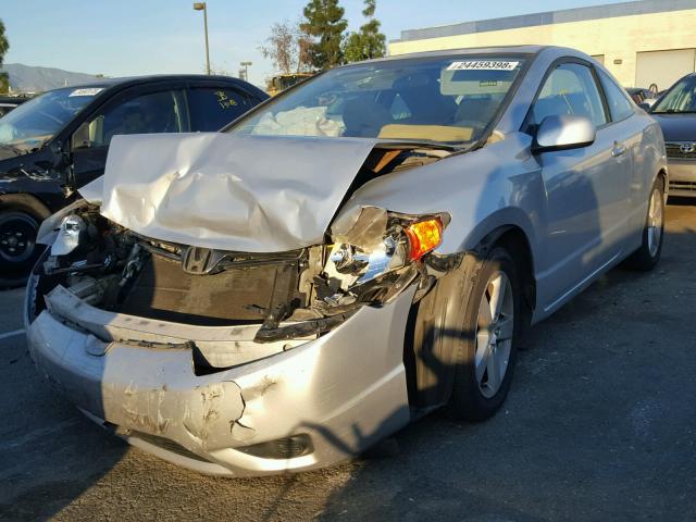 2HGFG12857H563745 - 2007 HONDA CIVIC EX SILVER photo 2