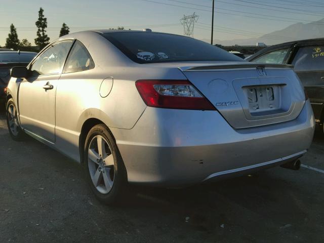 2HGFG12857H563745 - 2007 HONDA CIVIC EX SILVER photo 3