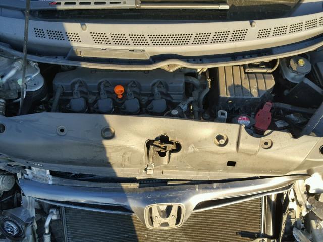 2HGFG12857H563745 - 2007 HONDA CIVIC EX ვერცხლისფერი ფოტო 7