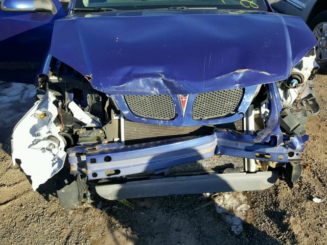 1G2AN15B977355356 - 2007 PONTIAC G5 GT BLUE photo 9